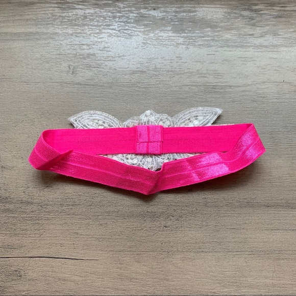 Rhinestone Bead Appliqué bling headband, New - Picture 3 of 5